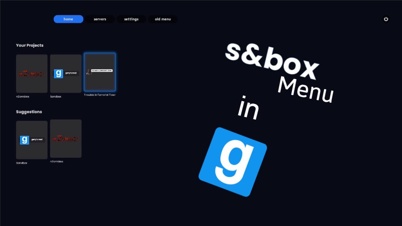 How to install S&box menu into gmod