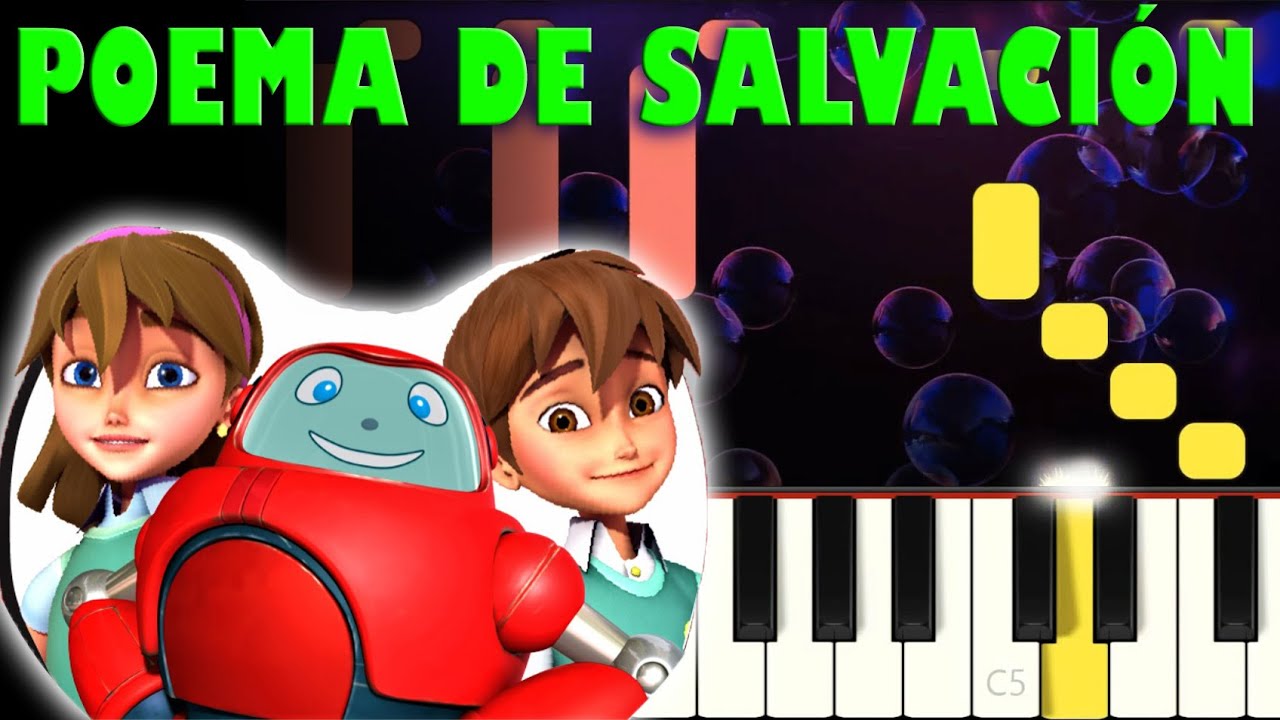 Superlibro - Poema de Salvación (canción final) | Piano Cover | Tutorial | Karaoke