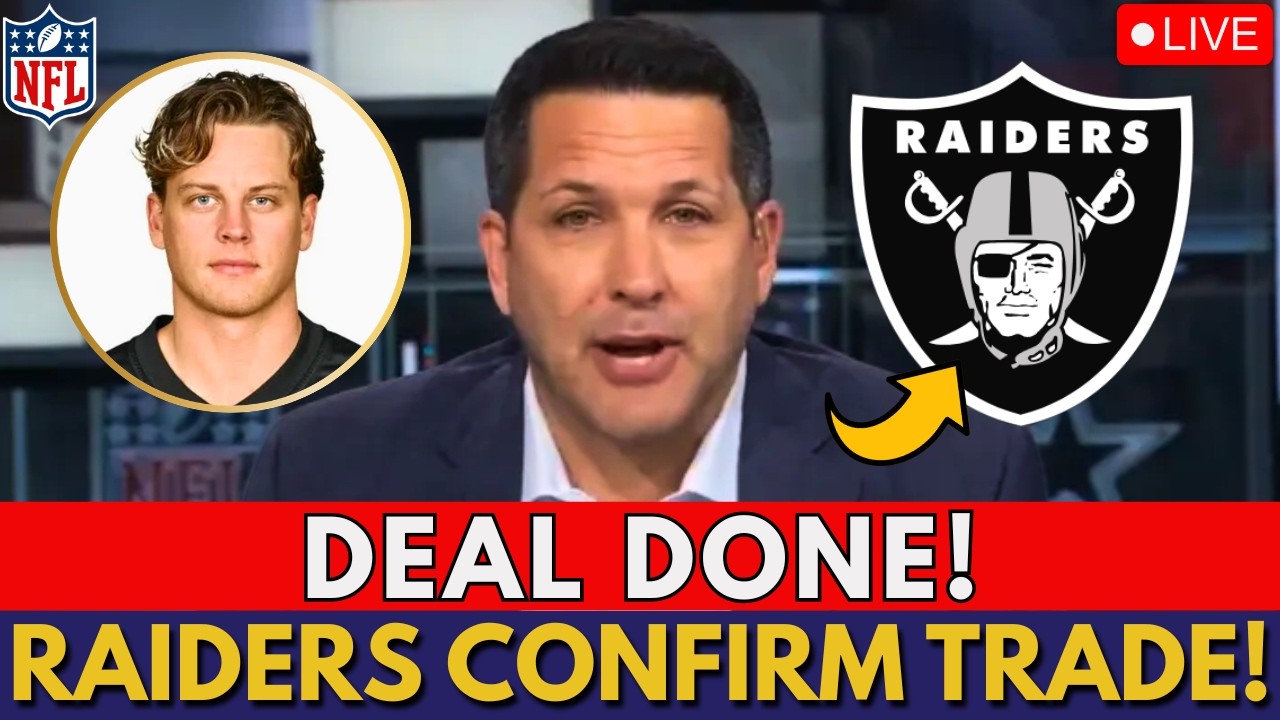 CONFIRMED NOW! RAIDERS MAKING 2 TRADES! JOE BURROW HEADING TO LAS VEGAS? LAS VEGAS RAIDERS NEWS