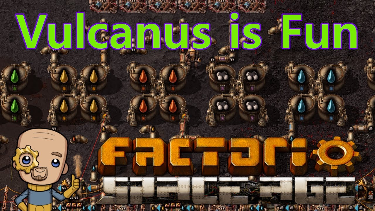 I had forgotten how fun Vulcanus is : Factorio Space age Ep20