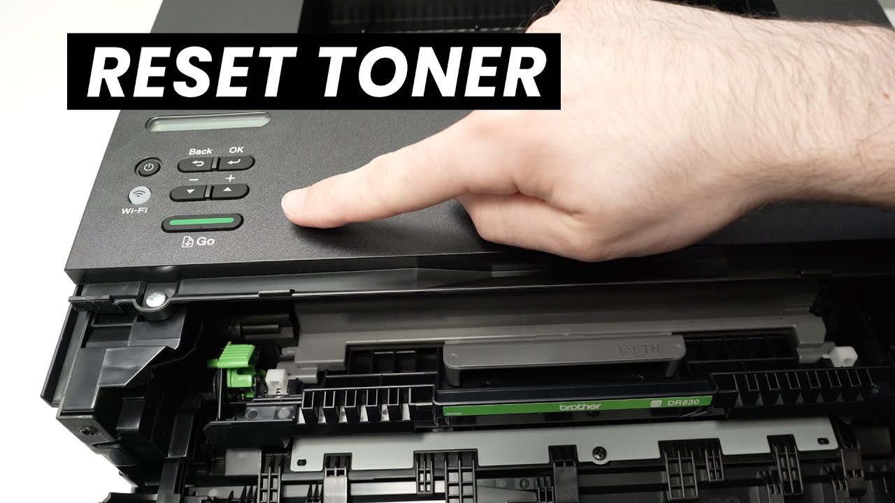 How to Reset The Toner Counter of Your Brother Printer
