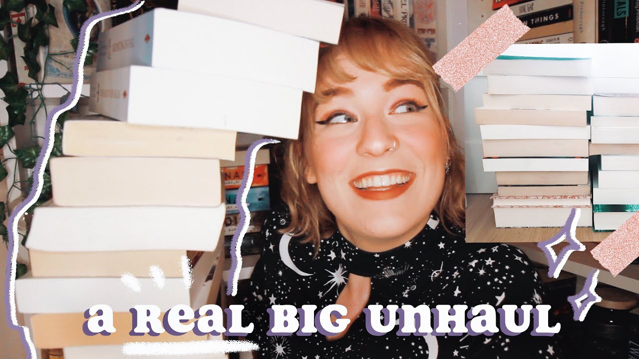 FIRST UNHAUL EVER (ditching all my books)