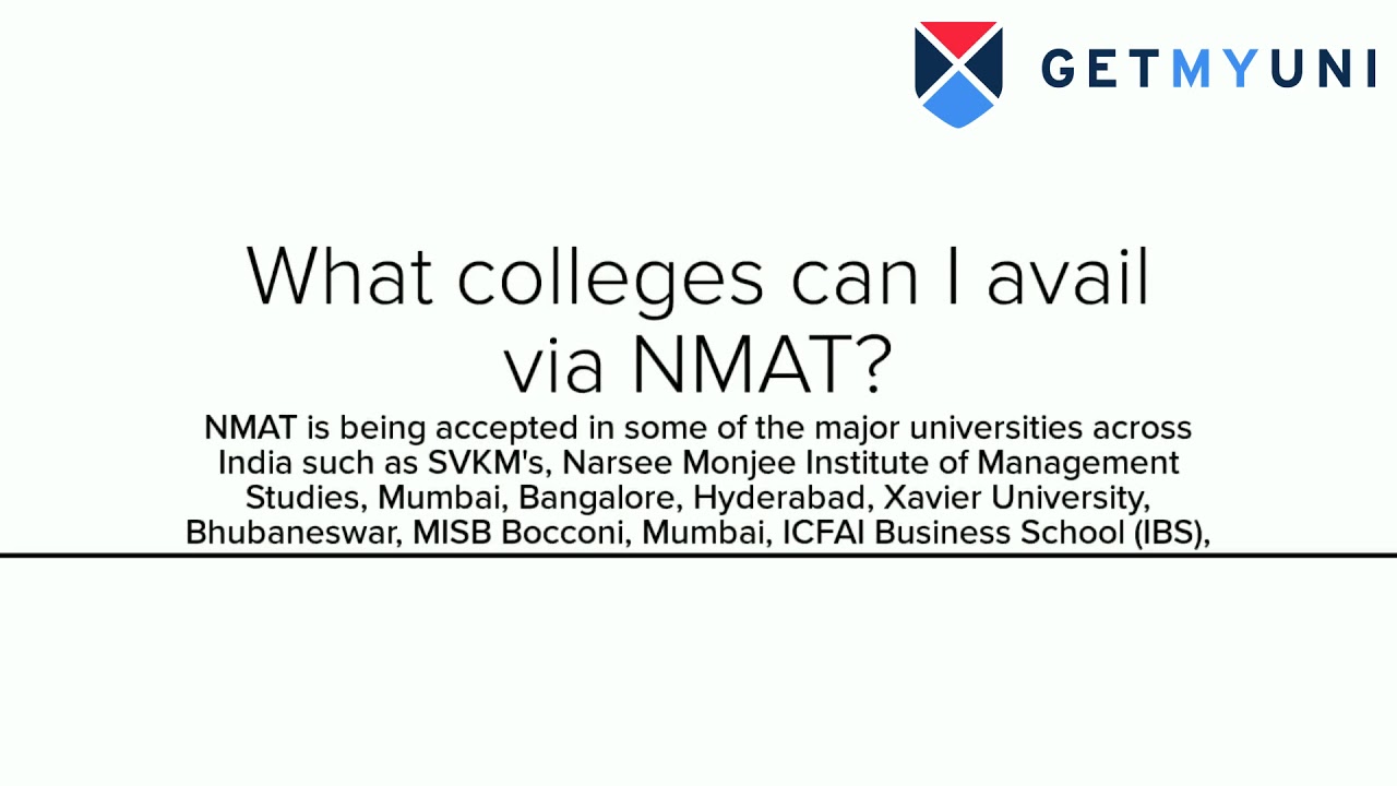 Complete guide to NMAT 2022  | Syllabus | How to prepare | Important Points