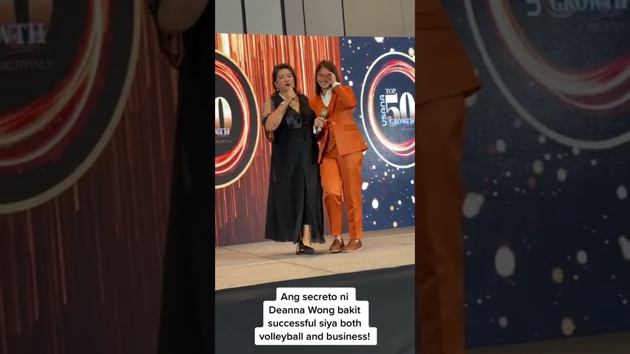 Usana awarding for Deanna