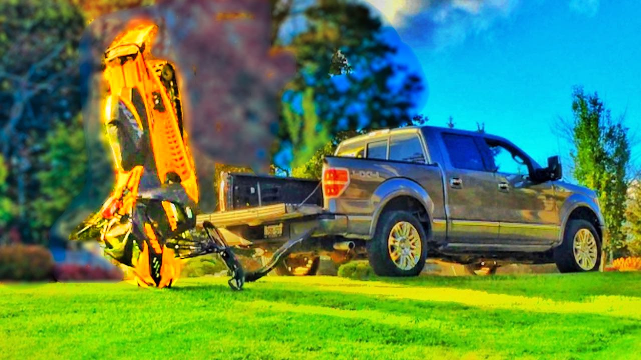 Easy Snowmobile UNLOAD!