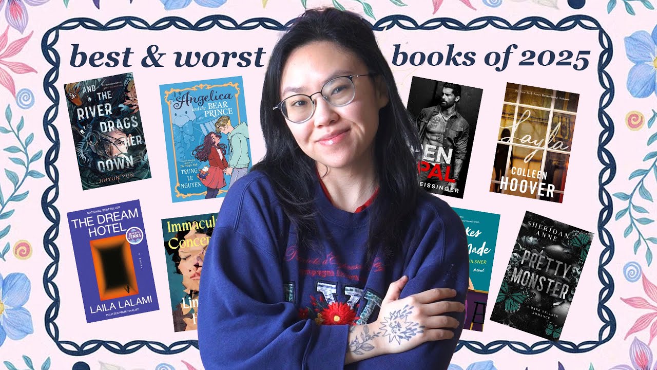 the best & worst books i read in 2025!