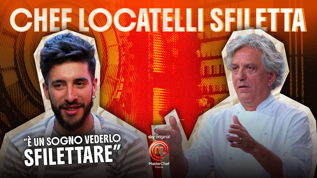 Chef Locatelli sfiletta a MasterChef Italia