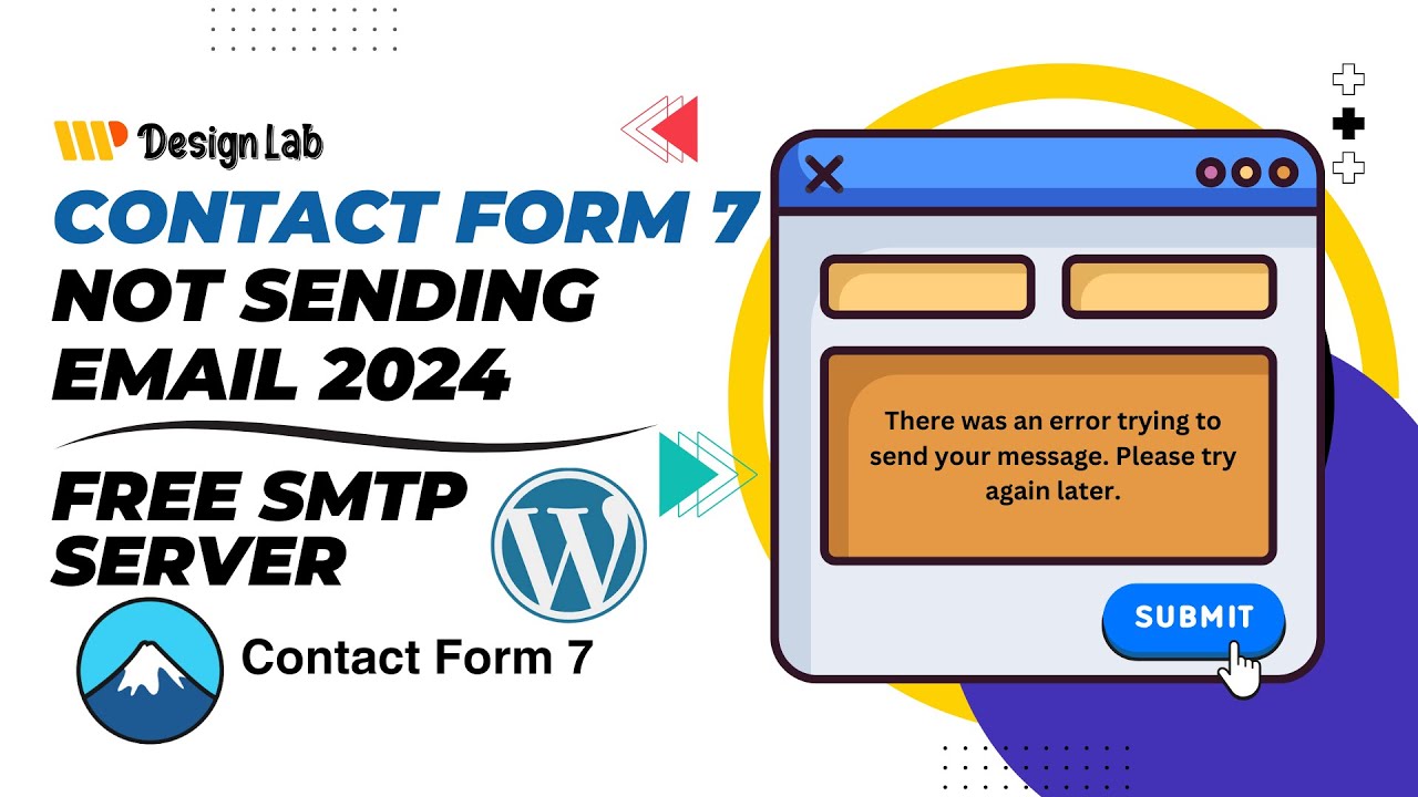 Контактная форма 7 не отправляет электронное письмо 2024 | Бесплатный SMTP-сервер