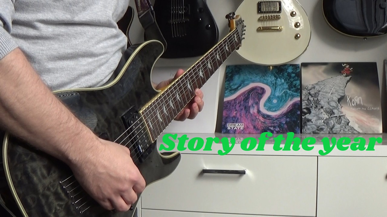 Story of the year feat. Jacoby Shaddix - Fall away (Guitar cover)