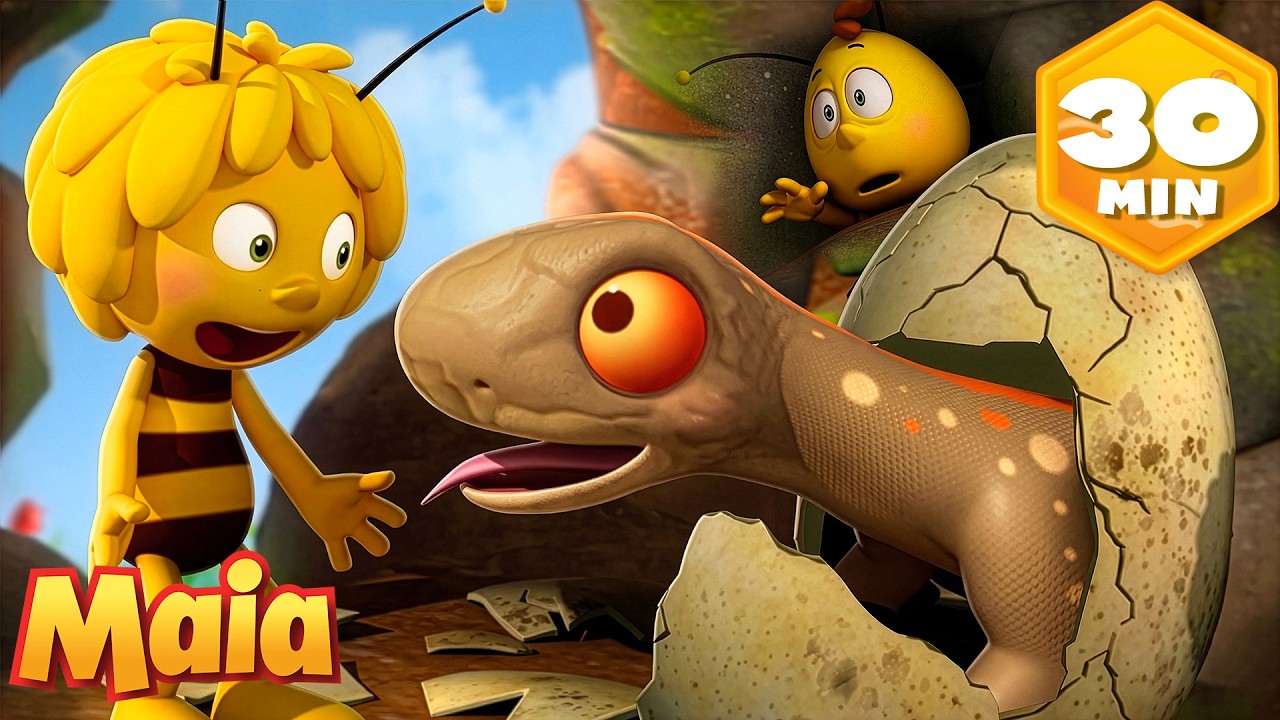 Maia choca um ovo 🐣 Abelha Maia 🐝 | Episódios completos | Desenhos animados para crianças