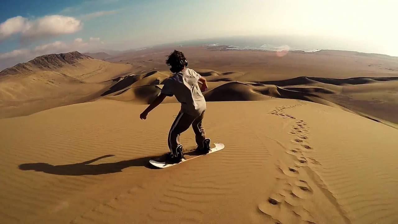 sandboard iquique ,  duna caramucho