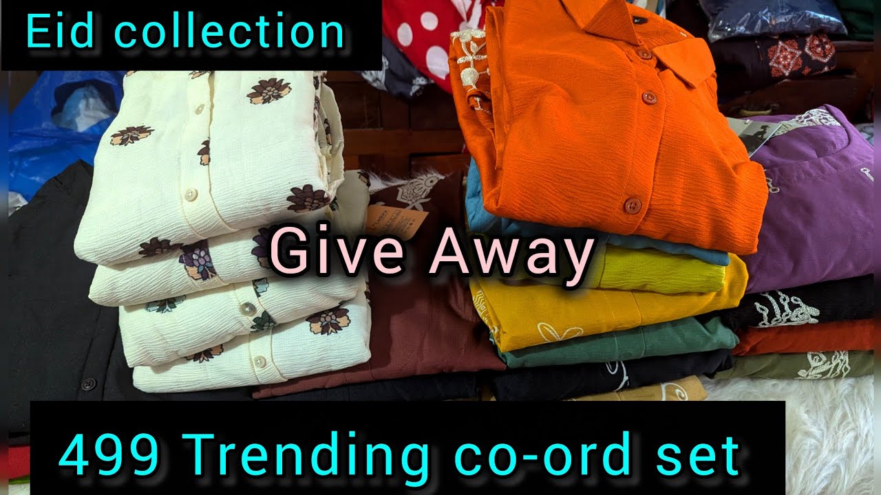 ഈദ് കളക്ഷൻ 499₹ മാത്രം 🔥#EidCollection#EidSpecial#EidOffer#GiveAway#TrendingNow#CoOrdSet#CoOrdStyle