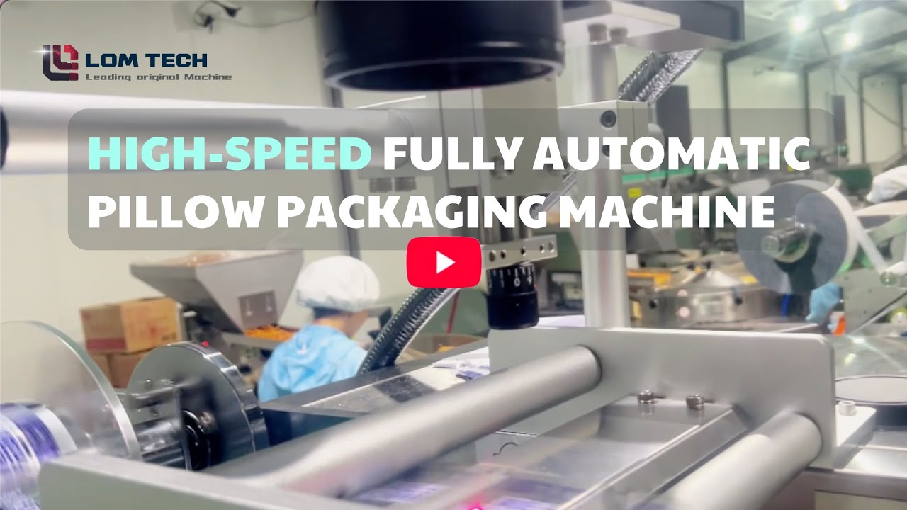 High-Speed Fully Automatic Pillow Packaging Machine
