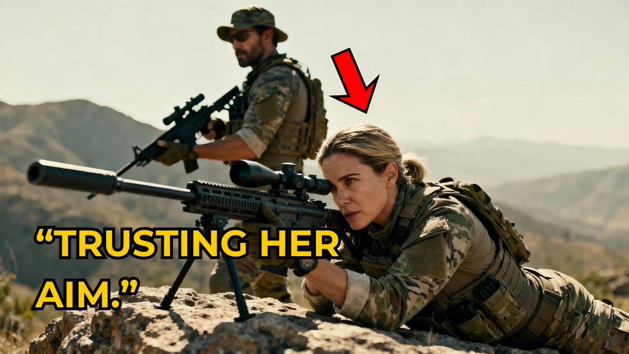She Was Just Changing Targets — Then a SEAL Handed Her His Rifle and Stepped Back