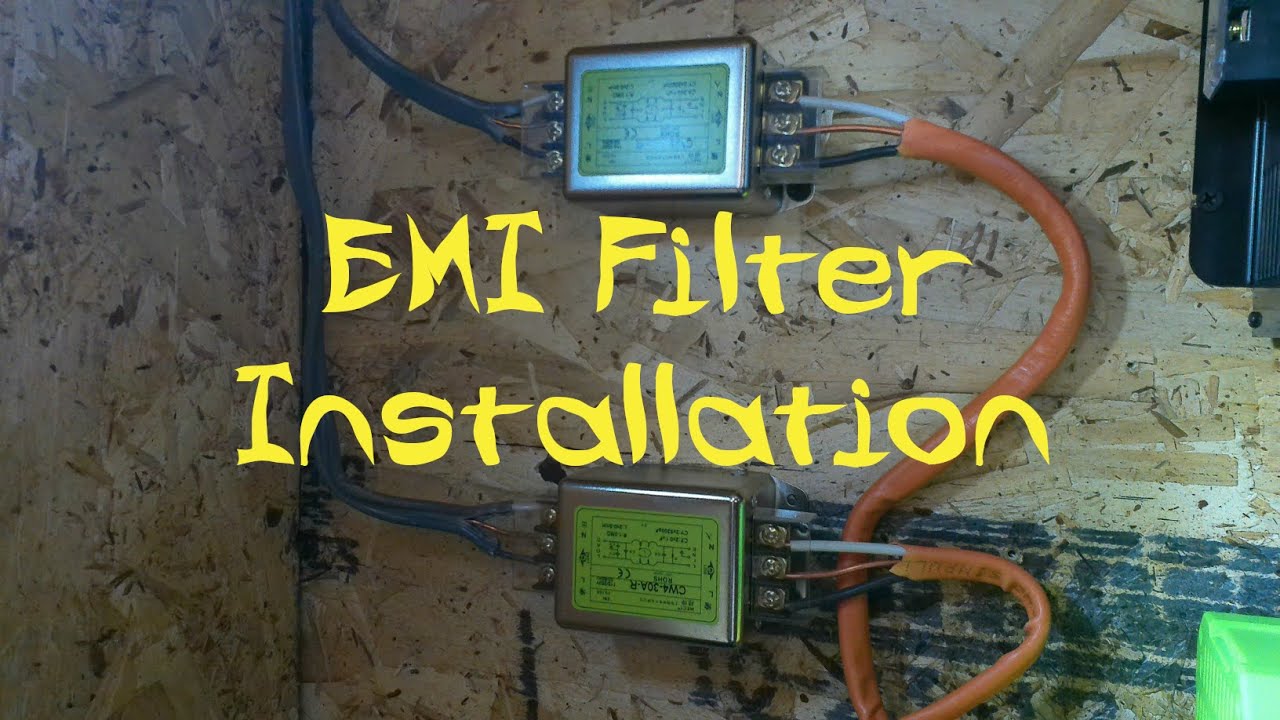 EMI Noise filters ⚡ install for my off grid power inverters.