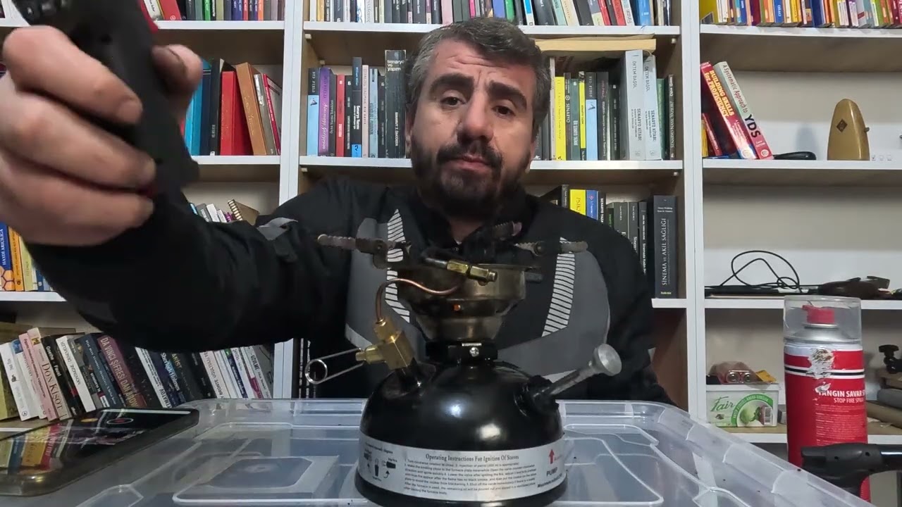 Çinli Coleman Lanshan LSO-619 Benzinli Ocak nasıl yakılır, bakımları nasıl yapılır.