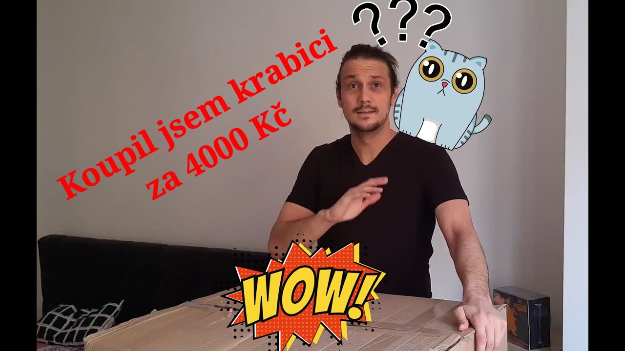 Koupil jsem MYSTERY BOX za 4000 Kč!! *První unboxing*