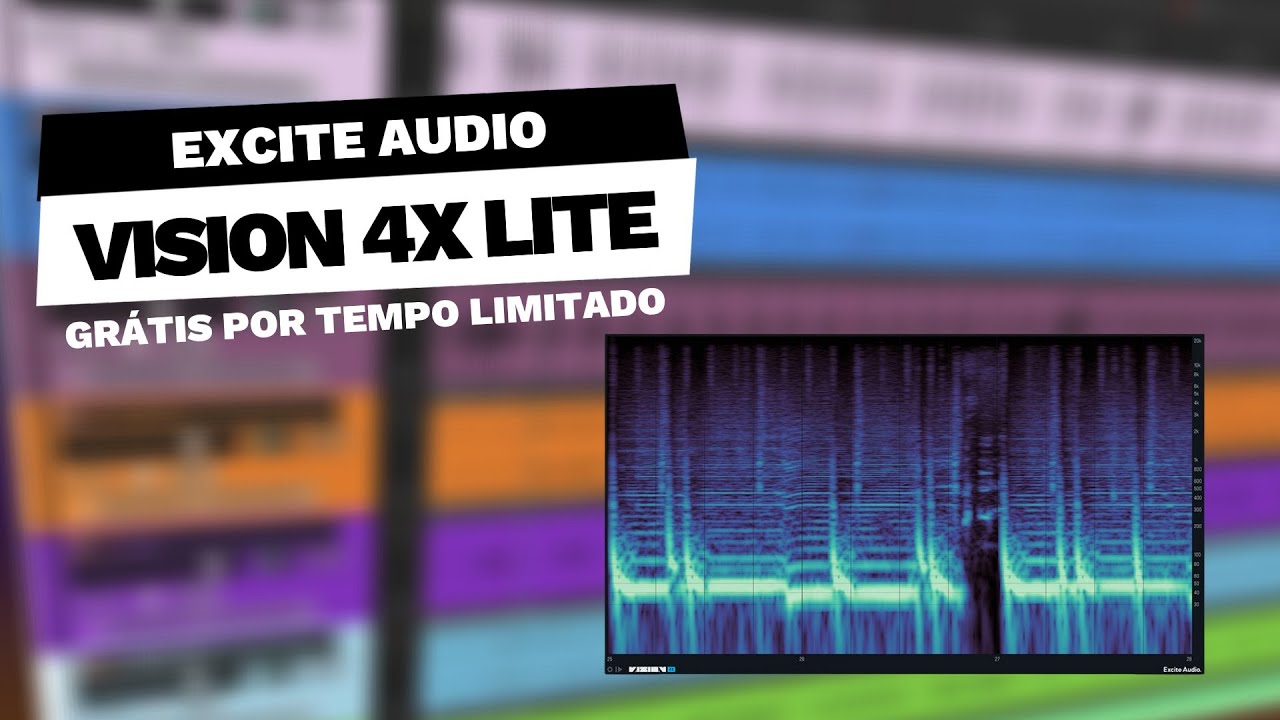 🚨Excite Audio Vision 4X Lite GR&Aacute;TIS POR TEMPO LIMITADO