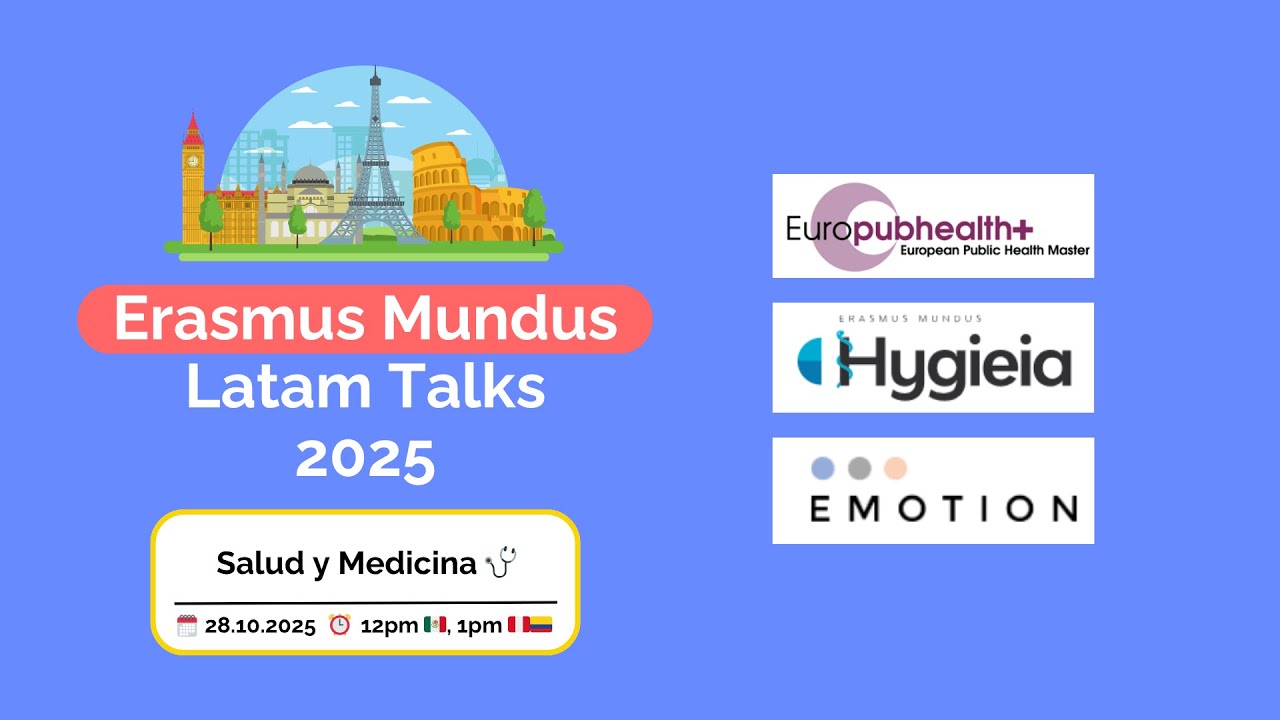 Как получить стипендии в области здравоохранения и медицины — Erasmus Mundus Latam Talks