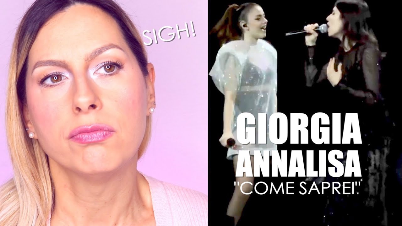 ANNALISA E GIORGIA cantano COME SAPREI all' Arena di Verona ma il risultato non mi convince.