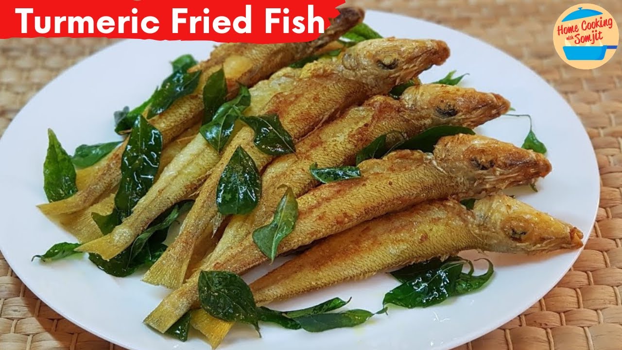 Fried Fish with Turmeric Powder Recipe