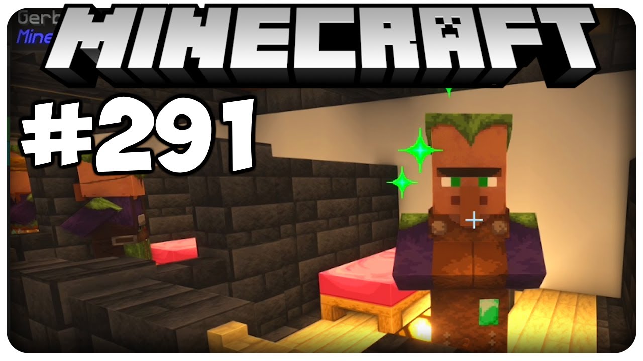 Let's Play Minecraft #291 - Villager Hall Gerber, Metzger, Fischer & Grobschmied auf Meister leveln