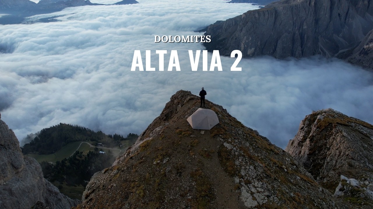 Solo hiking for 8 days on Alta Via 2 - The Dolomites