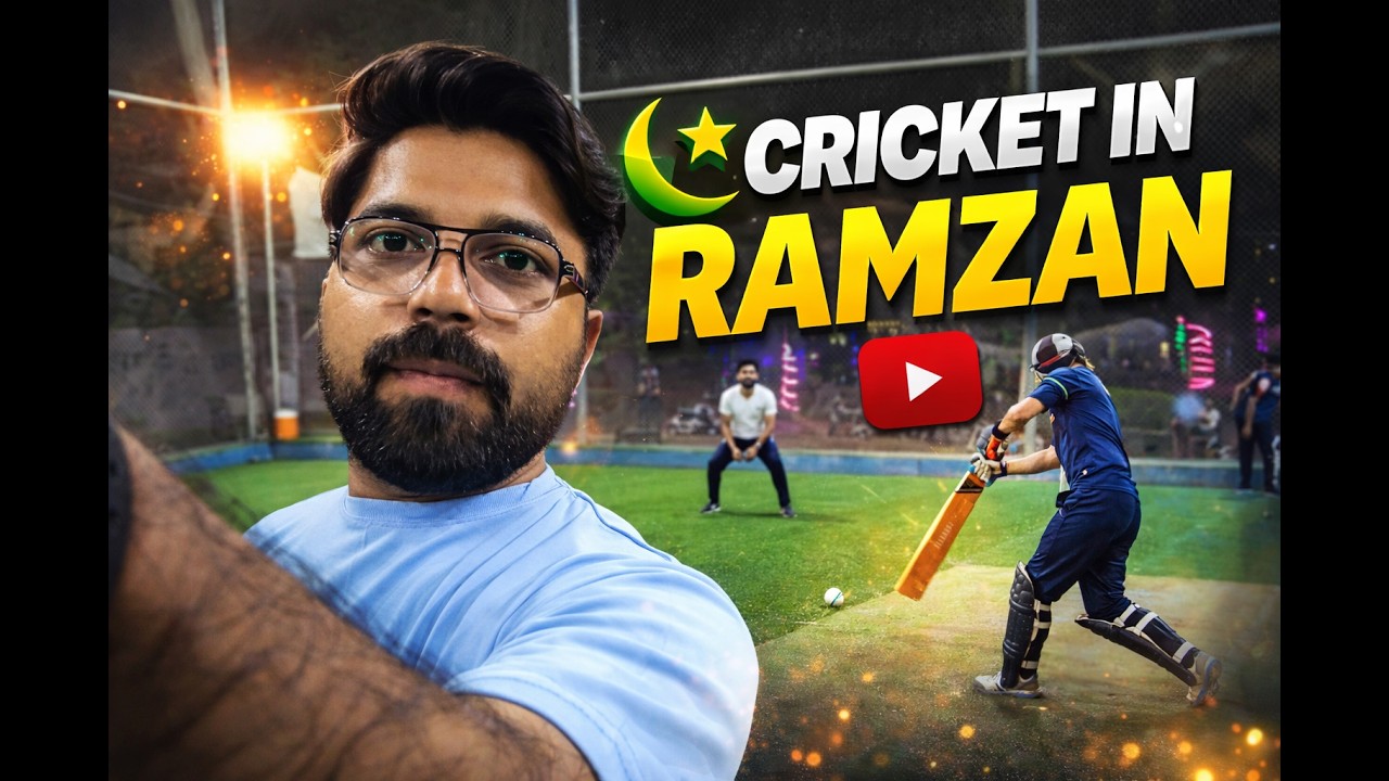 Ramzan Night Cricket in Arena 🏏 | Full Vlog | Amazing Night Match | RDW Family