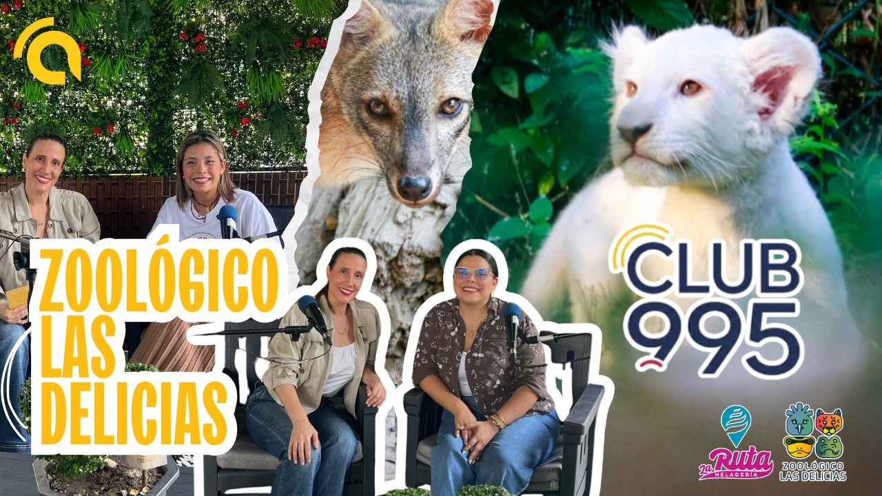 ¡Nos fuimos al Zoológico Las Delicias! 🐾🎙️ | El Club 995