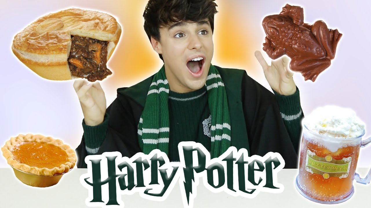i only ate HARRY POTTER FOODS for 24 hours!!! lmao