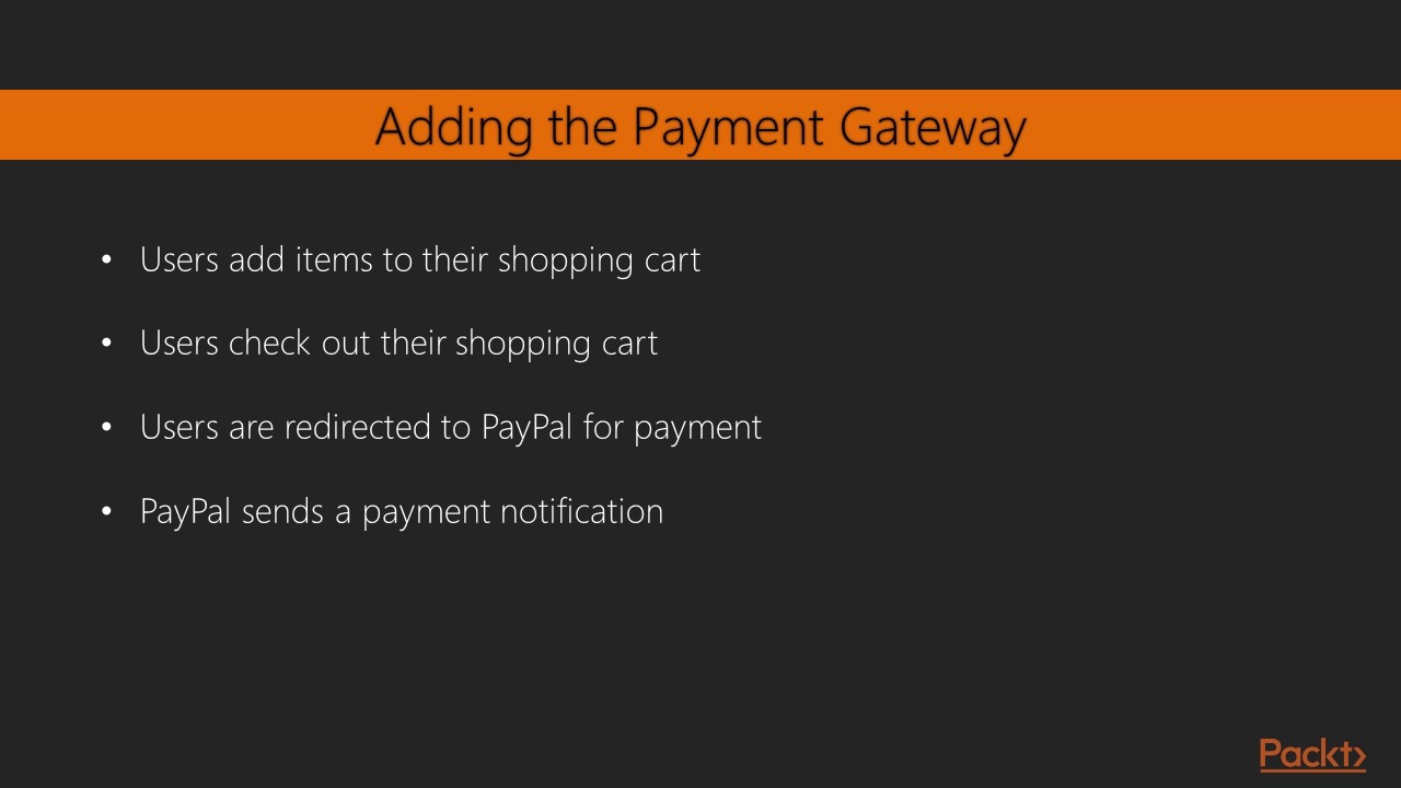 Django by Example : Integrating a Payment Gateway | packtpub.com