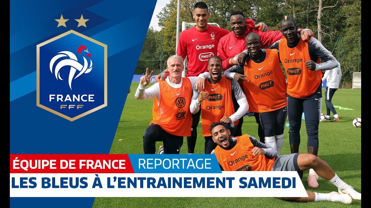 Les images de la séance de vendredi, Equipe de France I FFF 2018