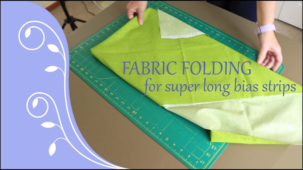 Fabric Folding for Super-Long Bias Strips