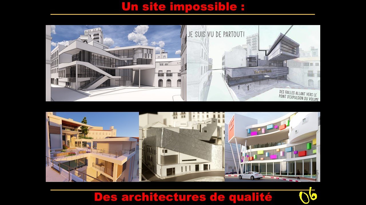 Intégration architecturale : Un site impossible : Des architectures de qualité 06 (Soustara)
