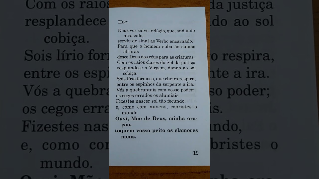 Vésperas. 