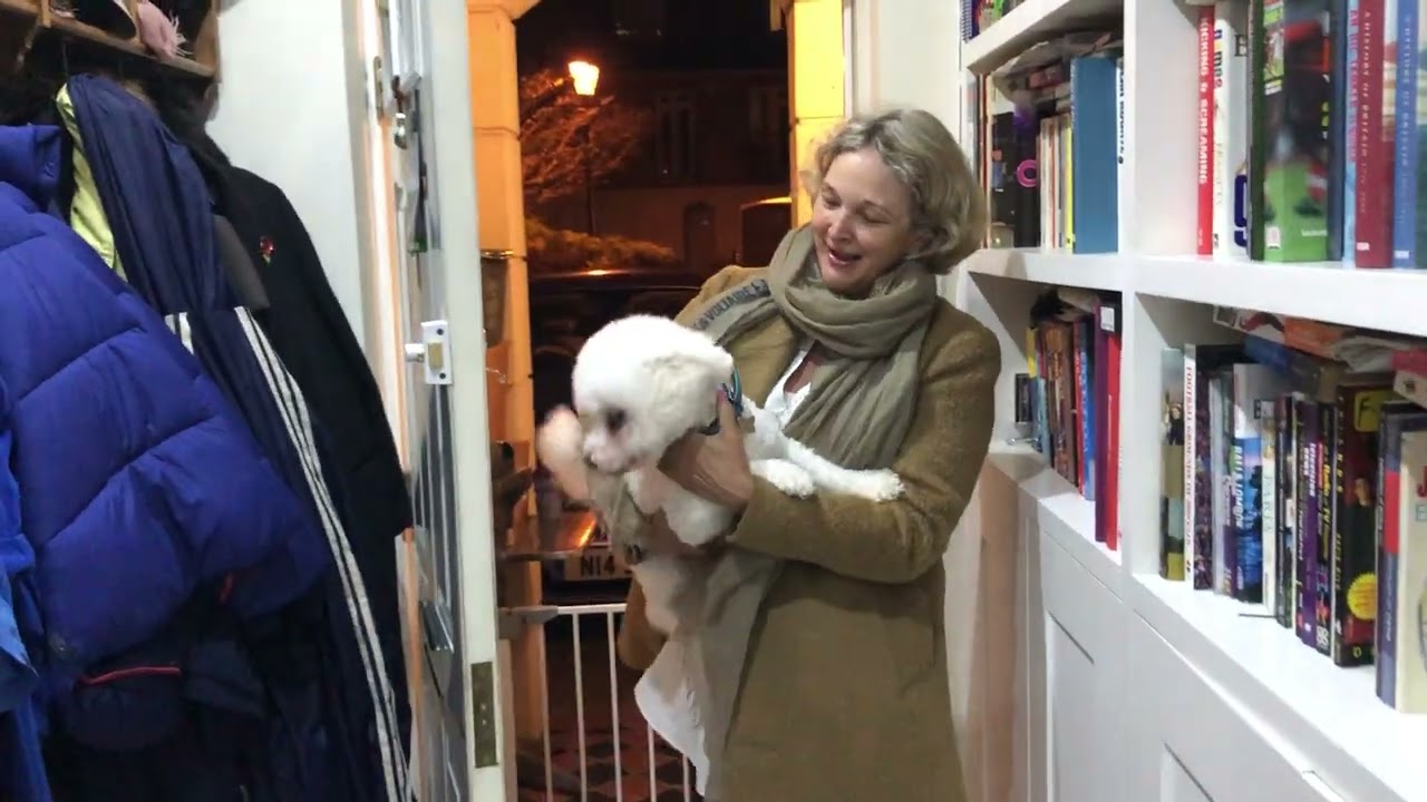 The moment Jimmy Chew saw his Mum after she'd been away for nine weeks.