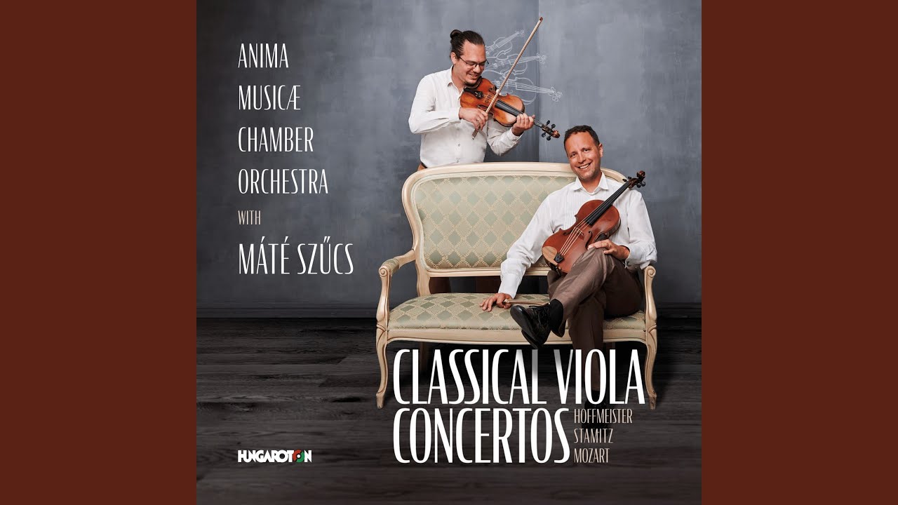 Concerto for Viola in A major, K. 622 (Viola version of the Clarinet Concerto edited by André,...