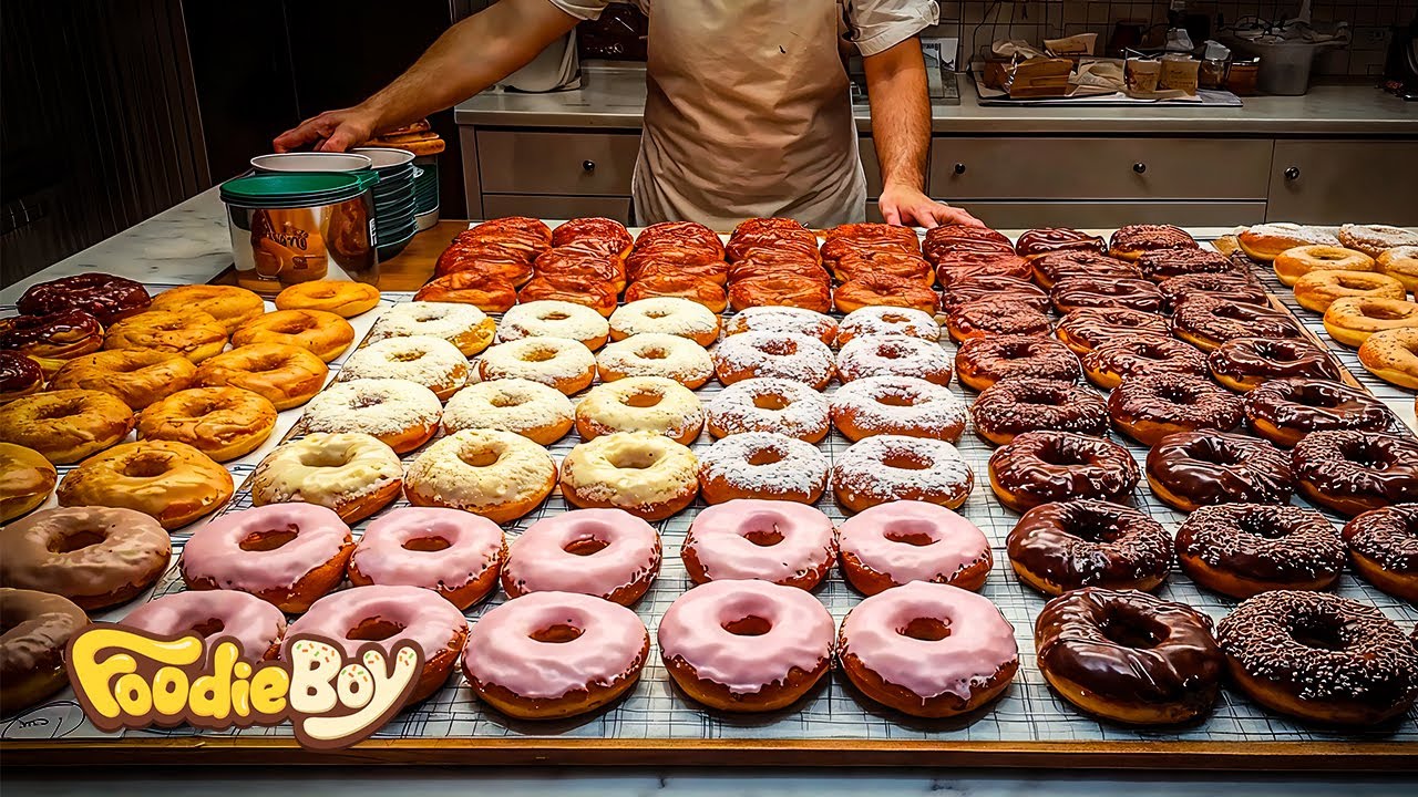 Amazing! Rainbow Desserts Collection (Donuts, Bagle, macaroons, Castella)