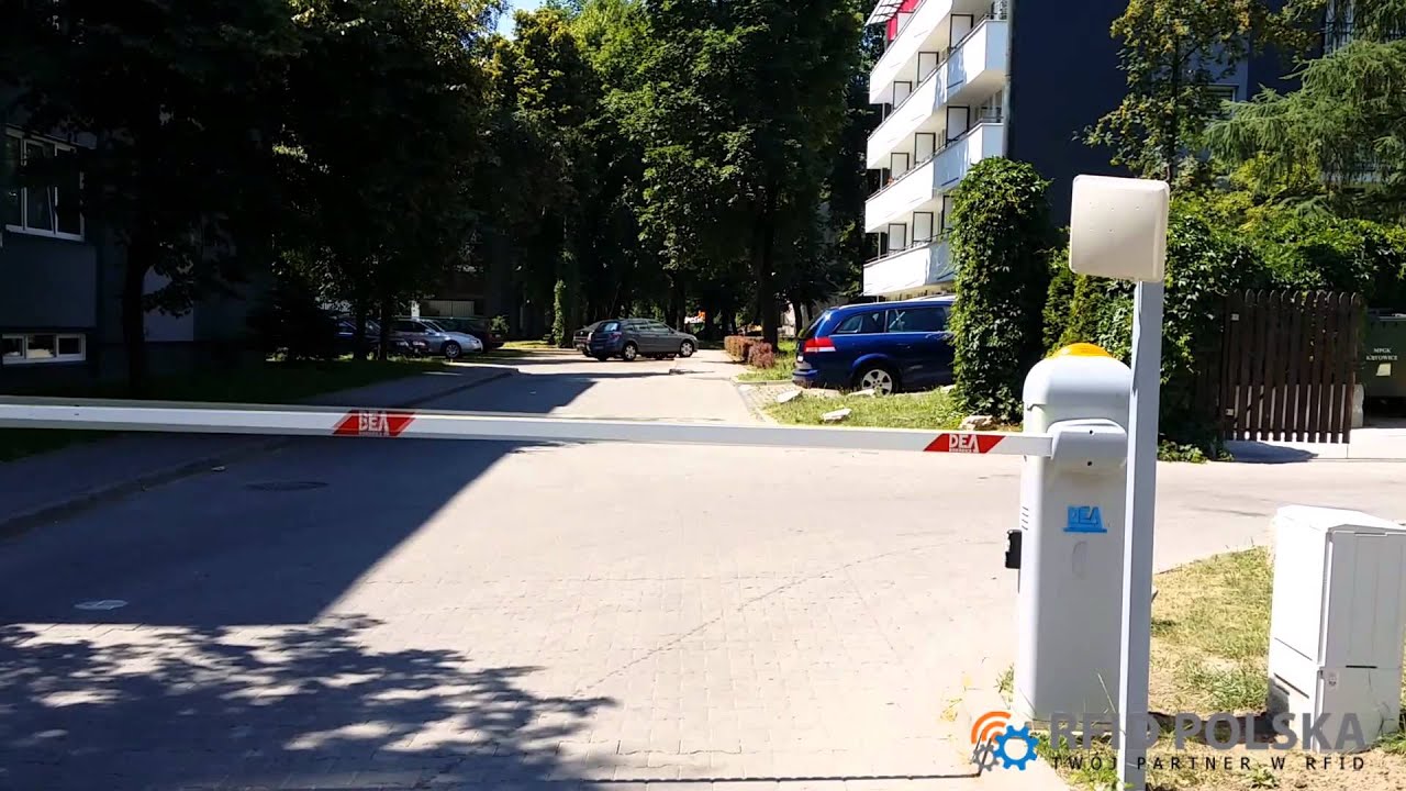 System parkingowy RFID kontrola dostępu pojazd&oacute;w