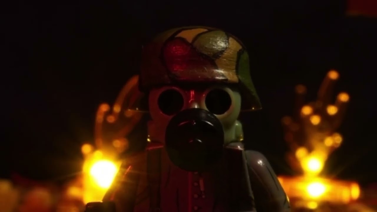 Lego WW1 Verdun stop motion Test