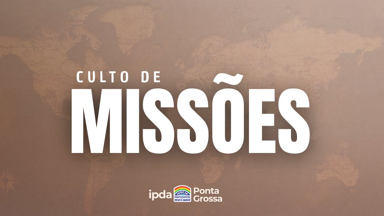 Pr. Jerry Borchadt | CULTO DE MISSÕES | IPDA Ponta Grossa-PR | 25.01.2026
