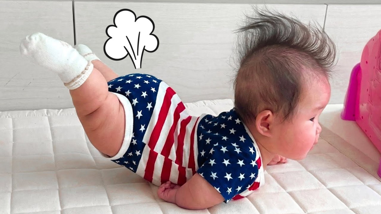 Unexpected Baby Farts Moments That You Must See! 😂 Funny Baby Videos