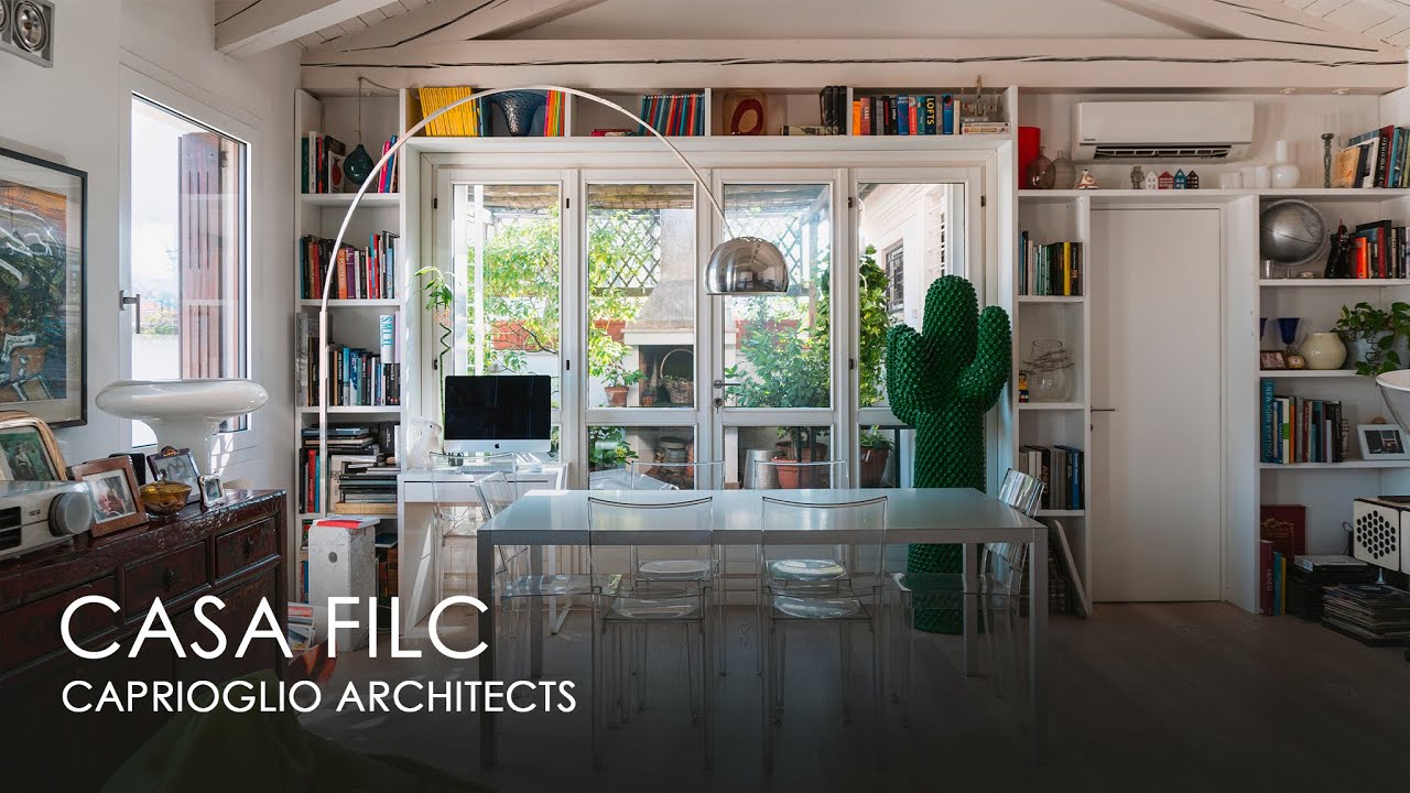 L'architetto arreda il suo living con pezzi di design ricercati - Caprioglio Architects
