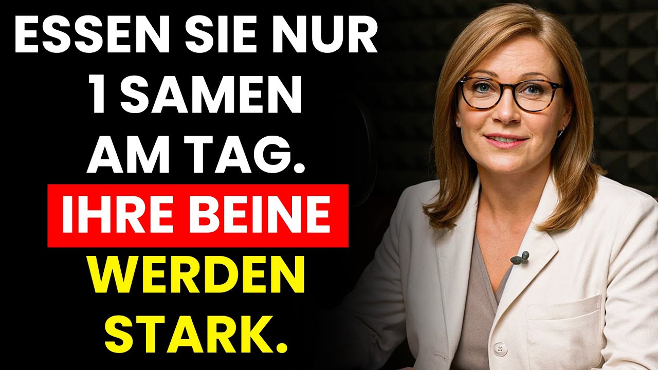 „Nach 60 Entdecken Sie Wichtige Samen Für Starke Knochen und Muskeln