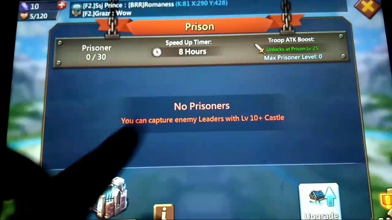 Lord's mobile how to capture enemies leader