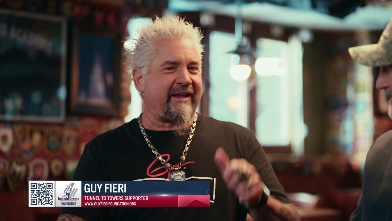 Guy Fieri shares his support for the Tunnel to Towers Foundation