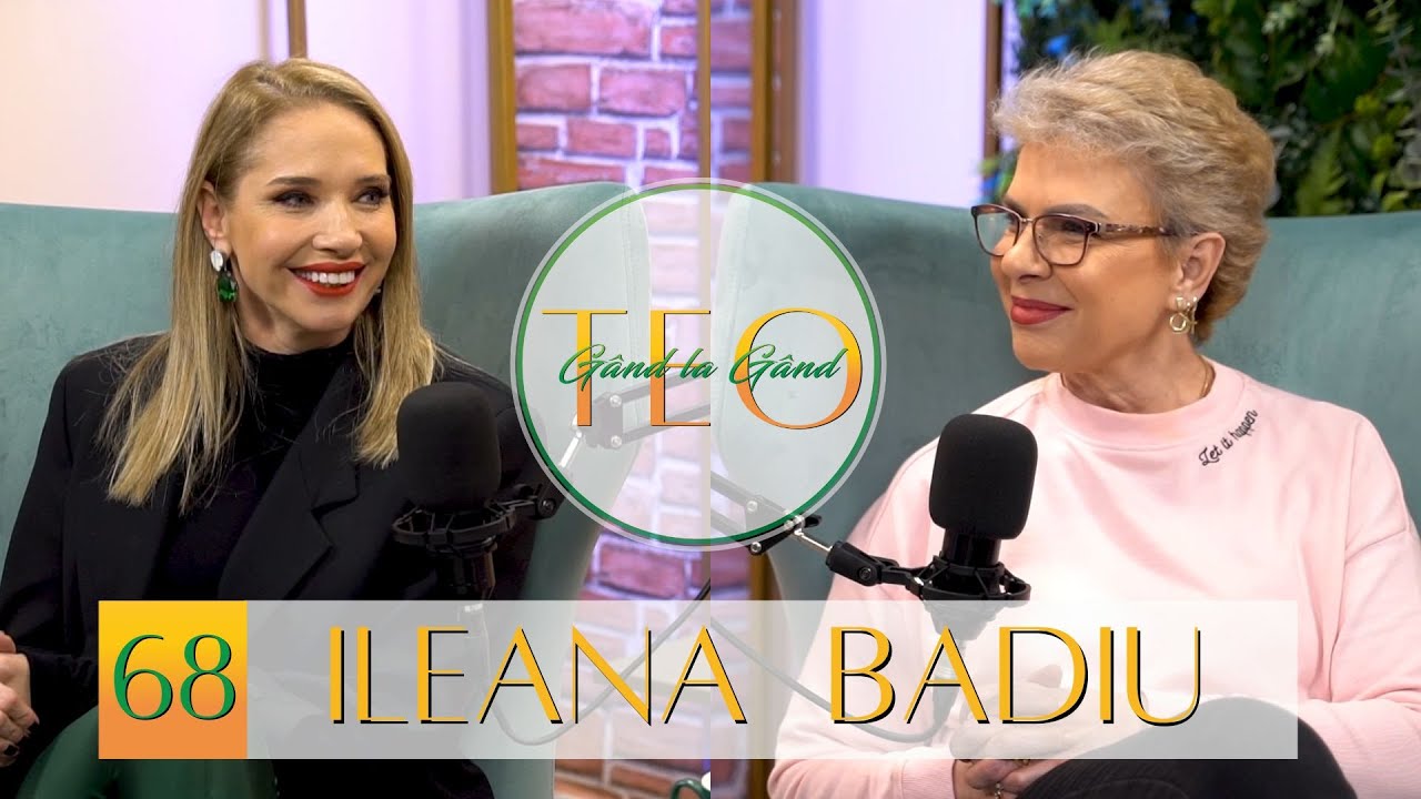 ILEANA BADIU: ”Dacă pierd o noapte, a doua zi aș vrea să mă duc la spital.” #podcast #gandlagand