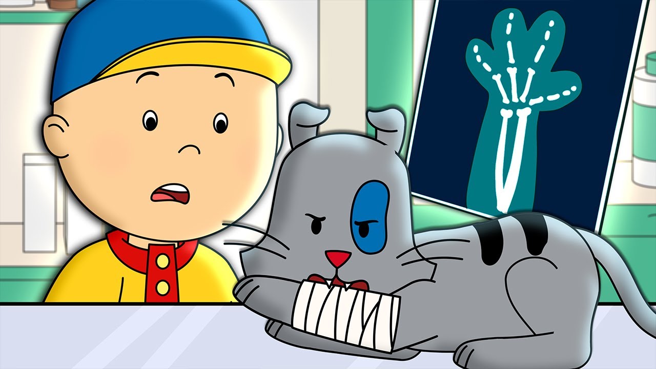 NEU! | Caillou bringt Gilbert zum Tierarzt | Die Neuen Abenteuer von Caillou | Auf Deutsch