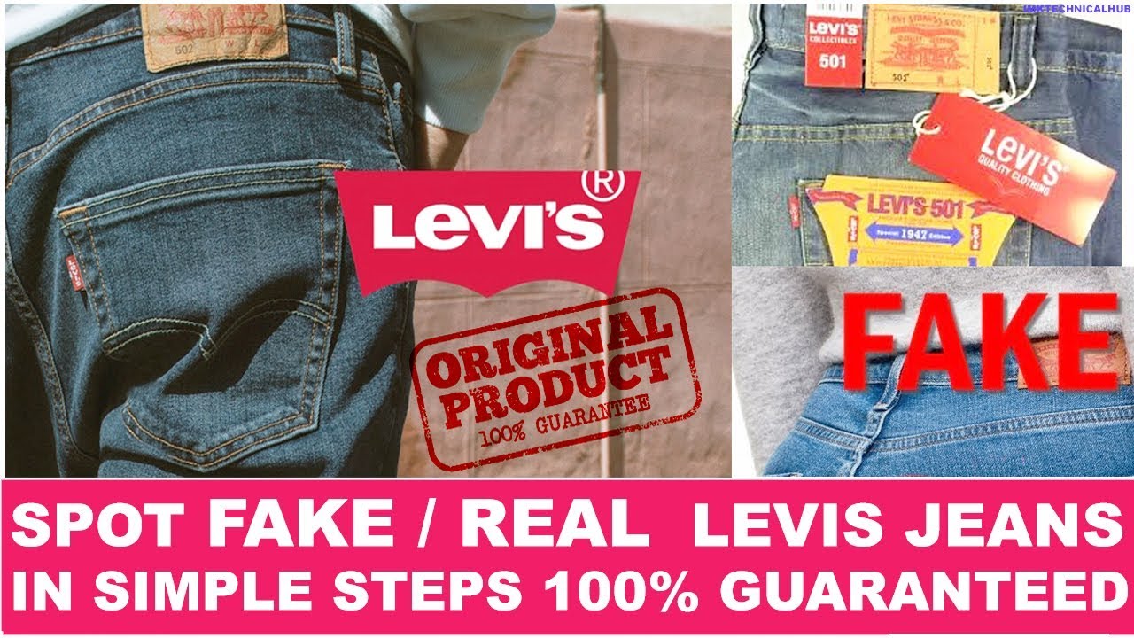 Levi’s Jeans Real vs Fake 2021 | Spot Fake Levi’s Jeans Immediately | IMKTECHNICALHUB