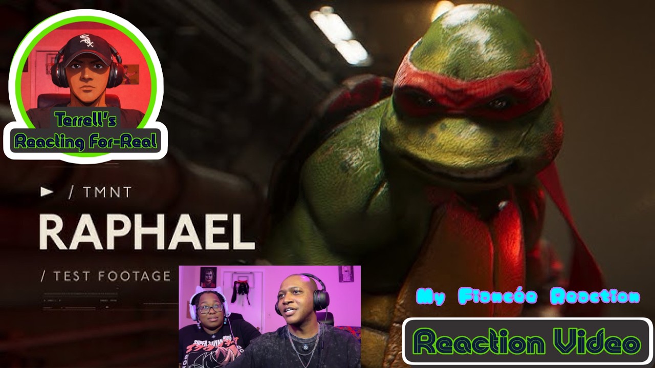 TMNT : RAPHAEL : TEST FOOTAGE (Couple Reaction Video)
